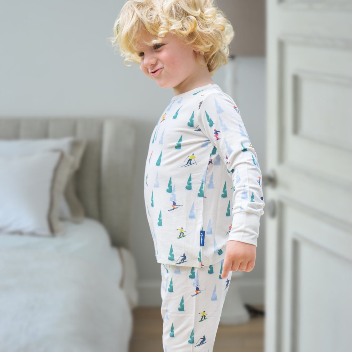 Conjunto de pijama infantil Snowsports